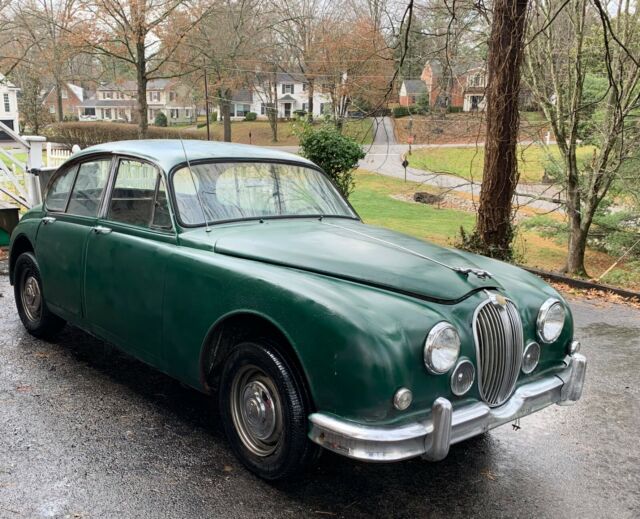 1959 Green Jaguar Mark II