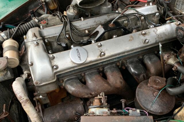 1959 Green Jaguar Mark II