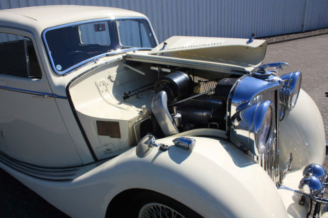 1946 White Jaguar Other 4 Door Sport Saloon