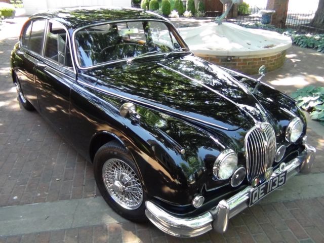 1962 Black Jaguar MK 2 Sedan Sedan
