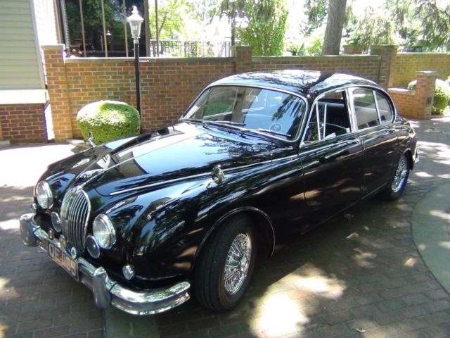 1962 Black Jaguar MK 2 Sedan Sedan