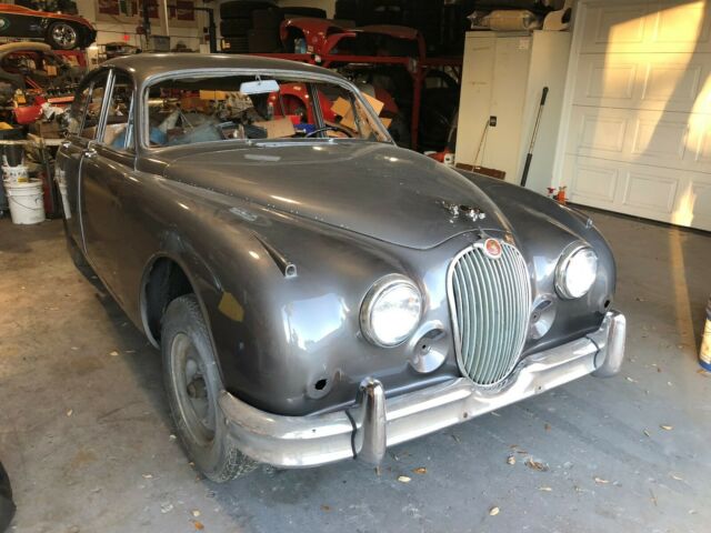 1963 Gunmetal grey Jaguar 3.8 Sedan