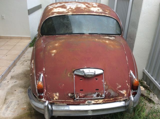1959 Red Jaguar MK2 Sedan