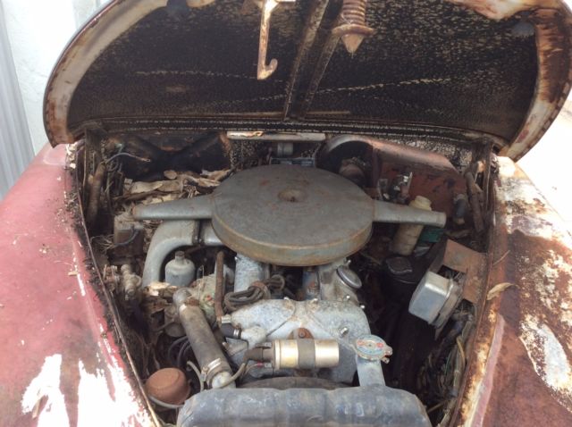 1959 Red Jaguar MK2 Sedan