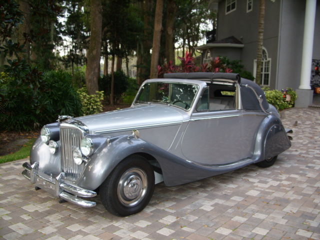 1951 Dk gray/light gray Jaguar Other Convertible