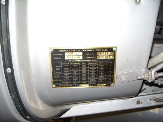 1951 Dk gray/light gray Jaguar Other Convertible