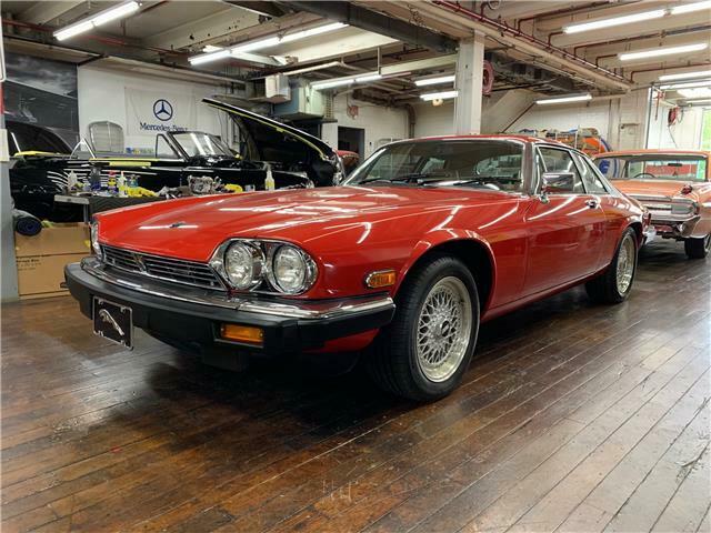 1986 Red Jaguar XJ 2dr Car
