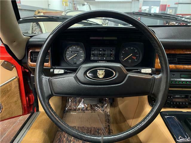 1986 Red Jaguar XJ 2dr Car