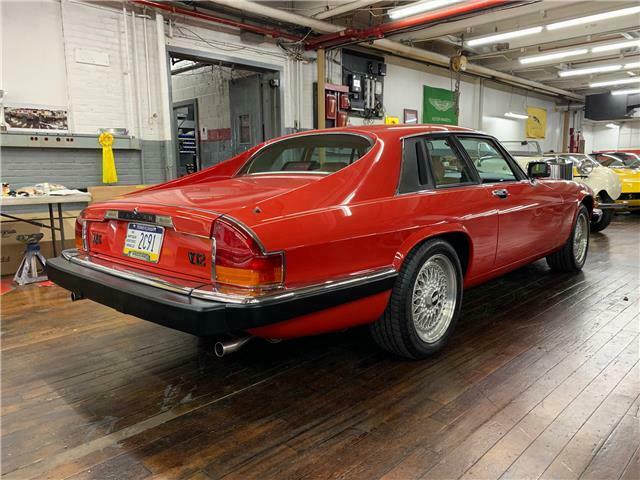 1986 Red Jaguar XJ 2dr Car