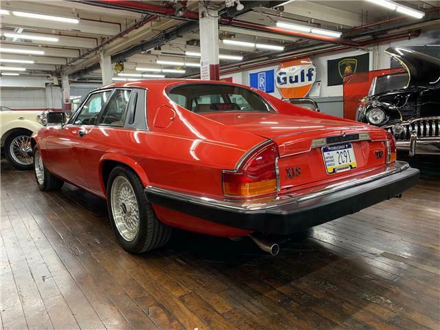 1986 Red Jaguar XJ 2dr Car