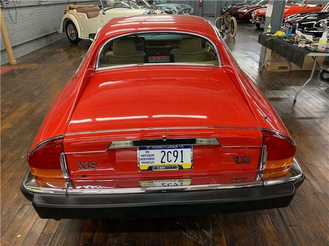 1986 Red Jaguar XJ 2dr Car