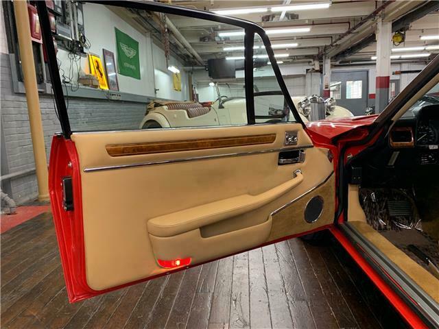 1986 Red Jaguar XJ 2dr Car