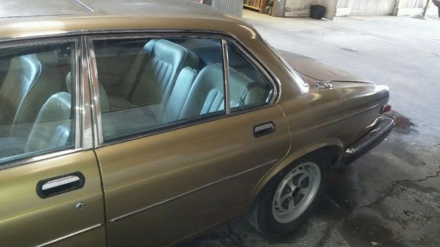 1984 Gold Jaguar S-Type 4 Door
