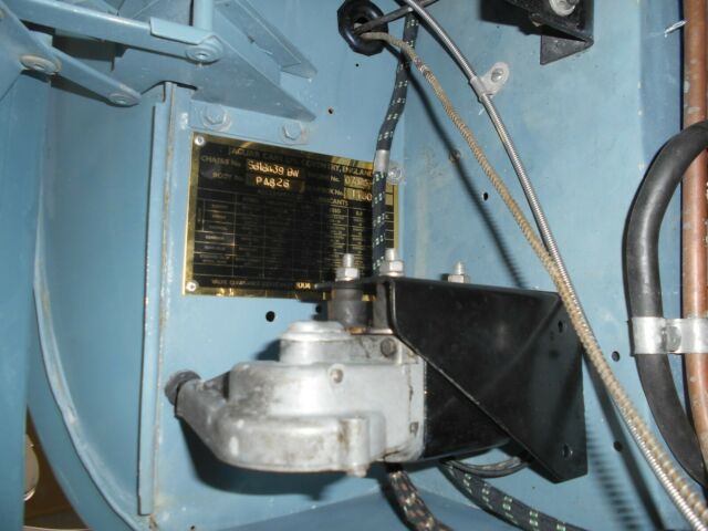 1955 Blue Jaguar XK120 Convertible