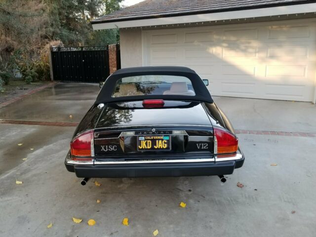 1987 Black Jaguar XJS Coupe