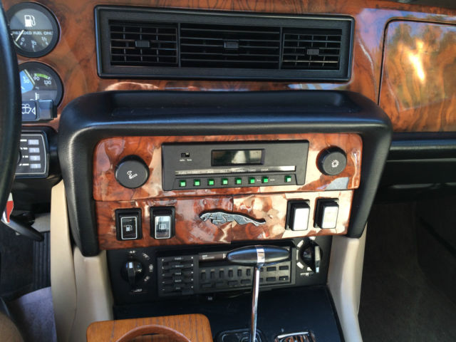 1985 Gold Jaguar XJ6 4 door sedan