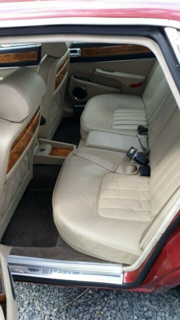1988 Burgundy Jaguar XJ6 Sedan