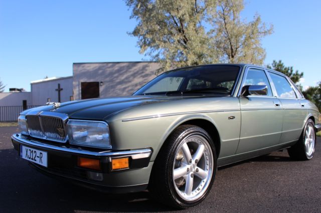 1994 Green Jaguar XJ12 Sedan