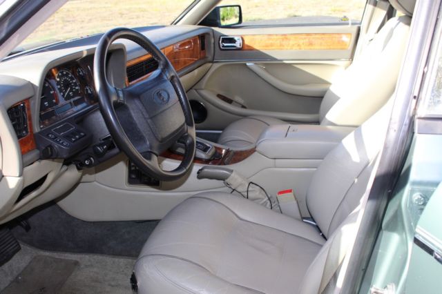 1994 Green Jaguar XJ12 Sedan