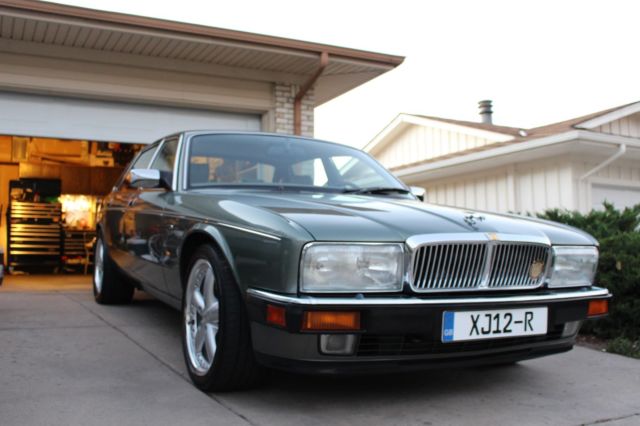 1994 Green Jaguar XJ12 Sedan