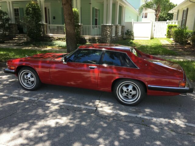 1988 Red Jaguar XJS Coupe