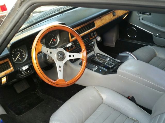 1987 Blue Jaguar XJS Convertible