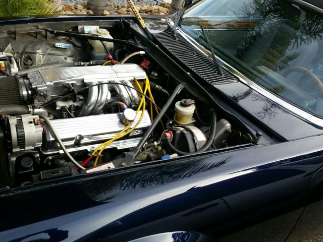 1987 Blue Jaguar XJS Convertible