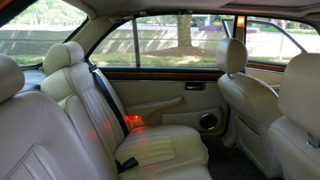 1986 Cranberry Red Jaguar XJ6 Sedan