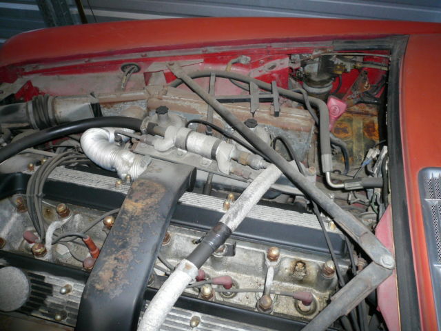 1972 Red Jaguar XJ6 Sedan