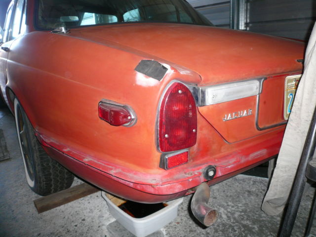 1972 Red Jaguar XJ6 Sedan