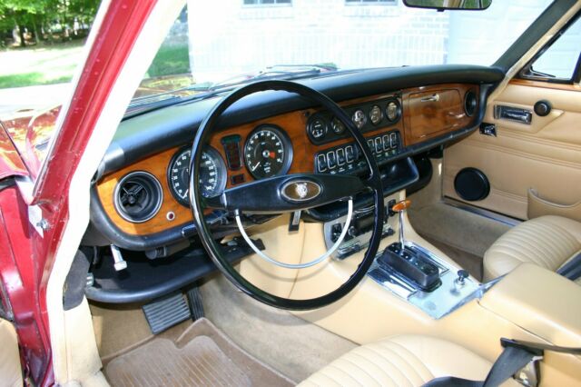 1973 regency red Jaguar XJ6 Sedan