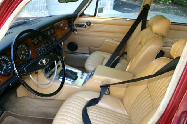 1973 regency red Jaguar XJ6 Sedan