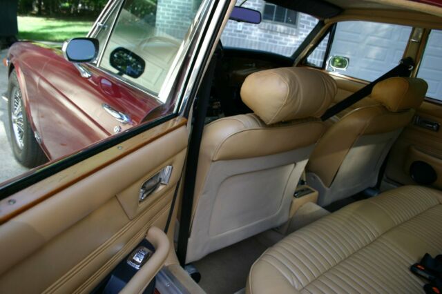 1973 regency red Jaguar XJ6 Sedan