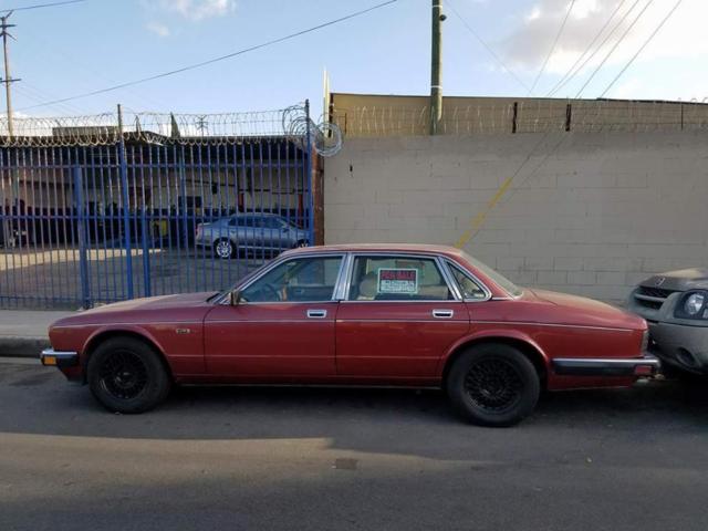 1988 Burgundy Jaguar XJ6 Sedan