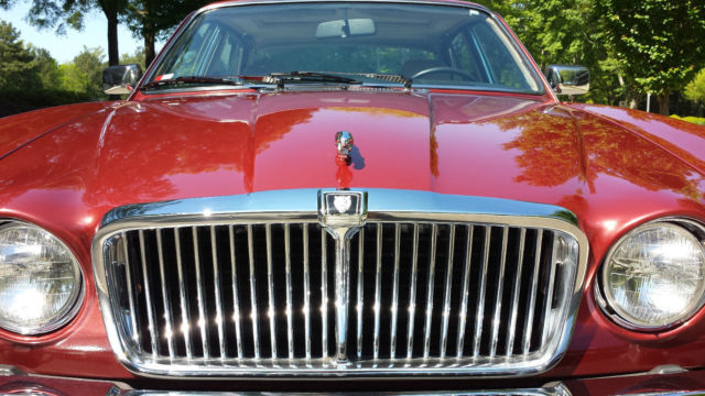 1986 Cranberry Red Jaguar XJ6 Sedan