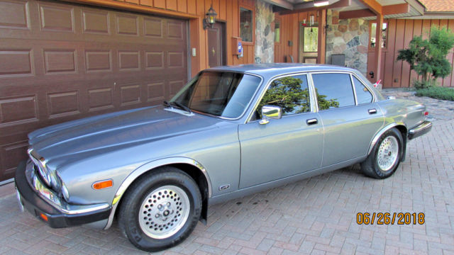 1987 Silver Jaguar XJ Coupe