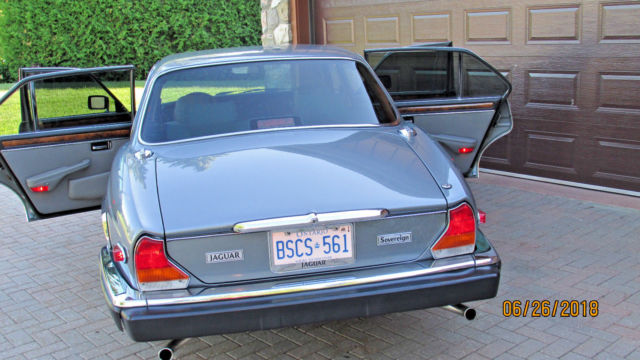 1987 Silver Jaguar XJ Coupe