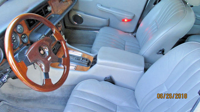 1987 Silver Jaguar XJ Coupe