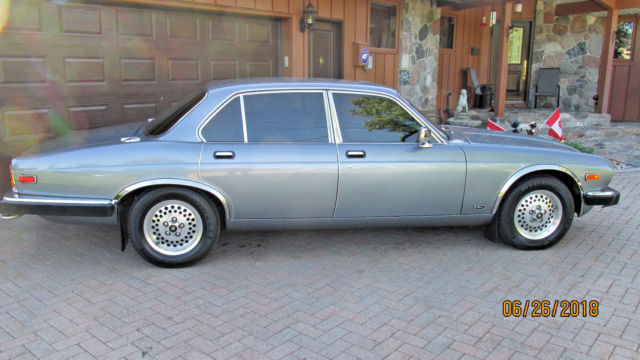 1987 Silver Jaguar XJ Coupe