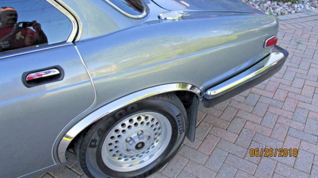 1987 Silver Jaguar XJ Coupe