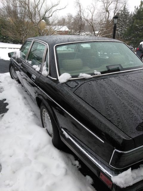 1991 Black Jaguar XJ6 Sedan