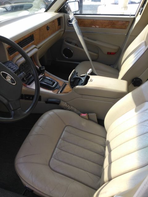 1991 Black Jaguar XJ6 Sedan