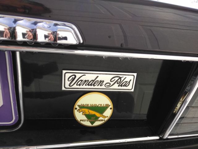 1991 Black Jaguar XJ6 Sedan