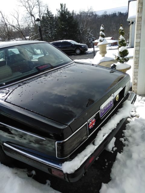 1991 Black Jaguar XJ6 Sedan
