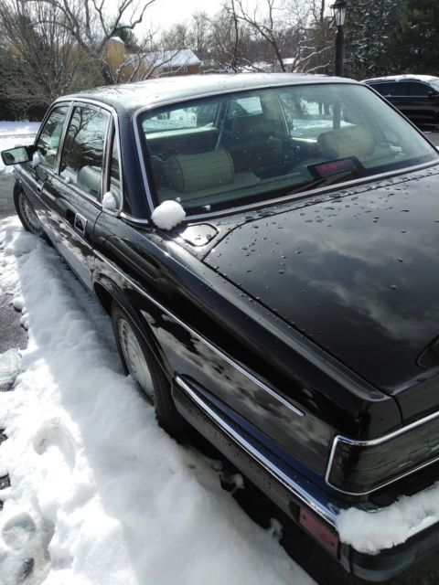 1991 Black Jaguar XJ6 Sedan