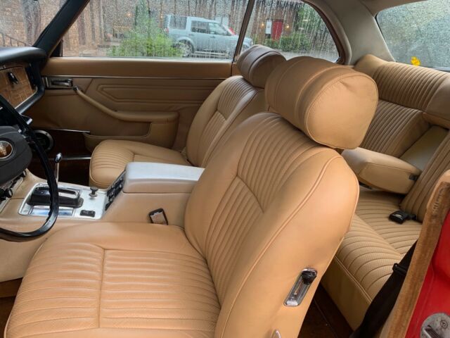 1975 Red Jaguar XJ Coupe