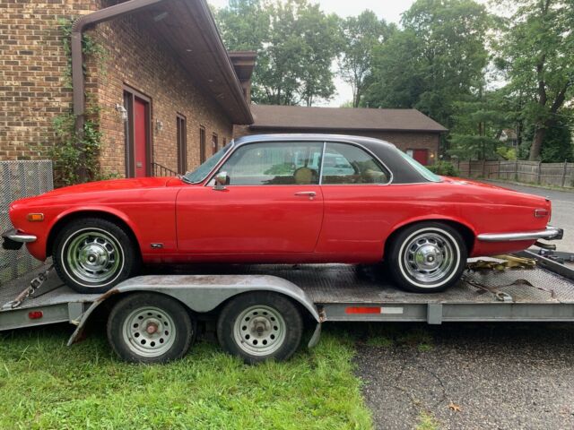 1975 Red Jaguar XJ Coupe