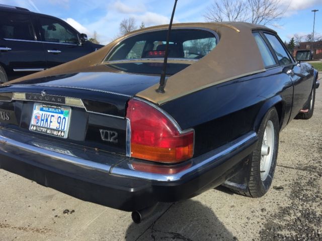 1989 Black Jaguar XJS Coupe