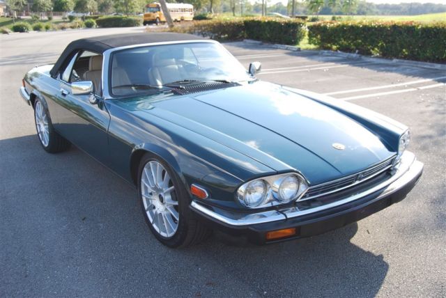 1991 British Racing Green Jaguar XJS Convertible