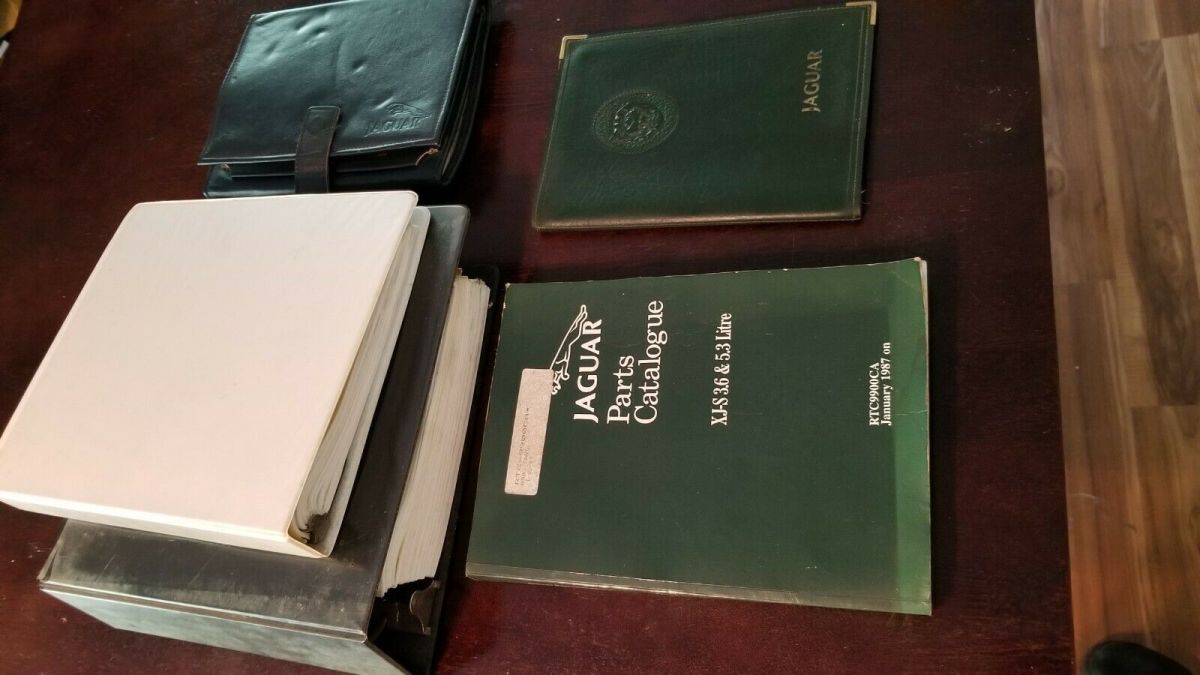 1989 Blue Jaguar XJS Convertible